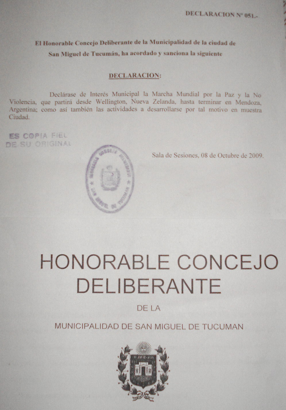Consejo Deliberante de San Miguel de Tucumán